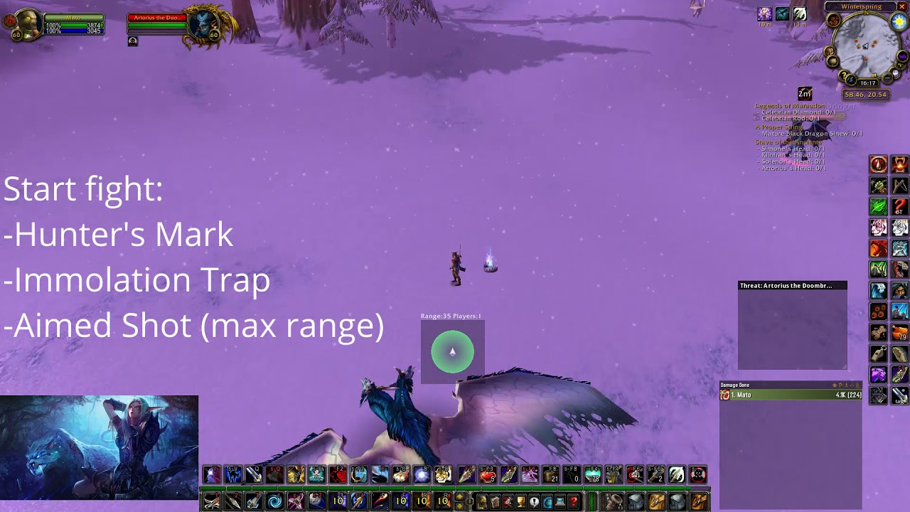 Classic Hunter Bow Quest Winter Spring Artorius