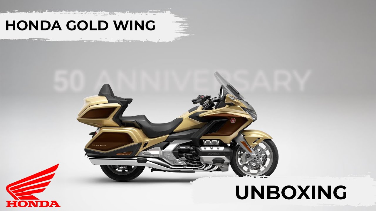 Розпаковування (Unboxing) нового ювілейного Honda Goldwing 50th anniversary з Валерієм Кришнем