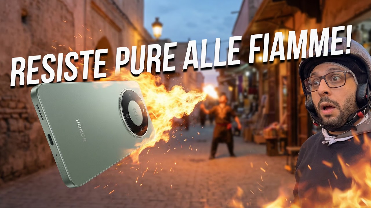 Honor MAGIC8 Lite resiste a (quasi) TUTTO e non si scarica MAI!