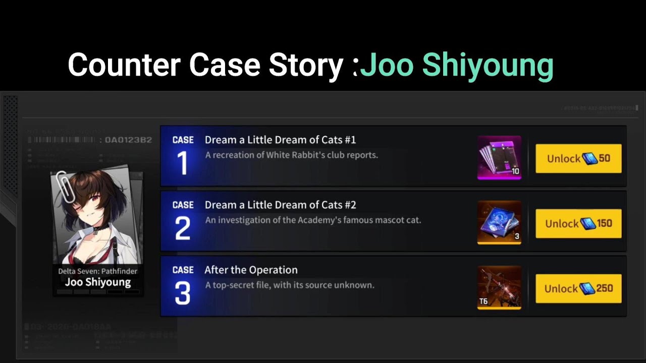COUNTER : SIDE | Counter Case : Joo Shiyoung