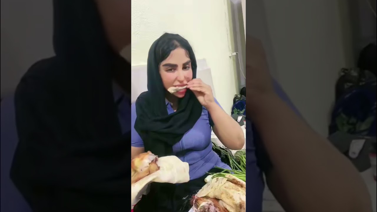 رجعت من السوگ جبت دجاجه شوي تعشينه بيهه اني ولفروخ هذا مسواگي/تسابقنه اني ورنده/بث زينب بت الديوانيه