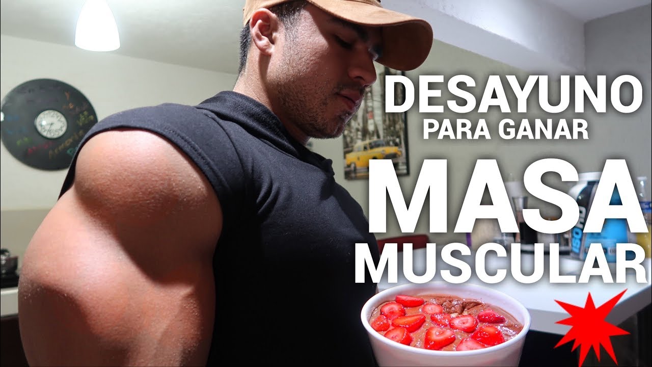 DESAYUNO DE AVENA PARA GANAR MASA MUSCULAR I DEFINICION Y VOLUMEN I Ismael Martinez