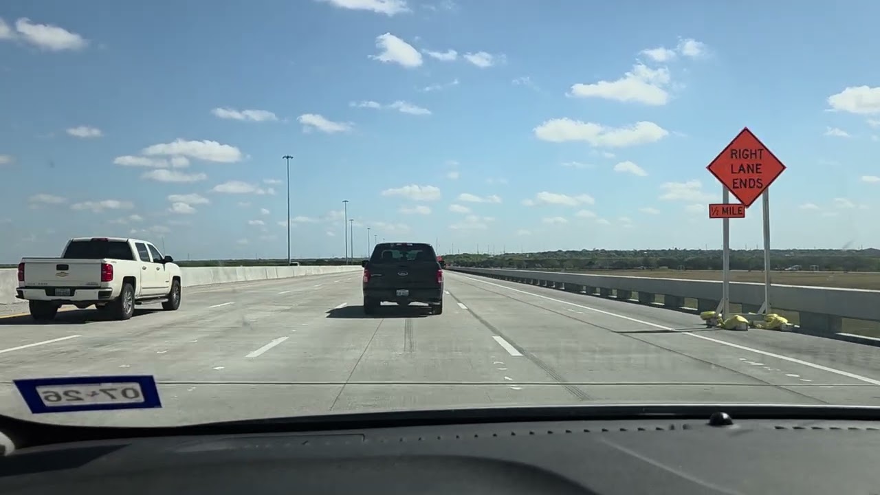 I-37 South bound coming into I-69E US 77 South Calallen (Corpus Christi TX West) 