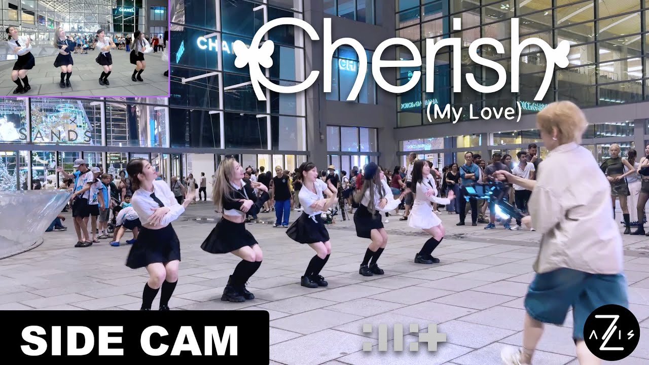 [KPOP IN PUBLIC / SIDE CAM] ILLIT (아일릿) ‘Cherish (My Love)’ | DANCE COVER | Z-AXIS FROM SINGAPORE