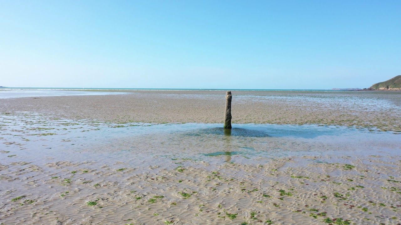 Drone : Vol au dessus de Saint-Michel-en-Grève