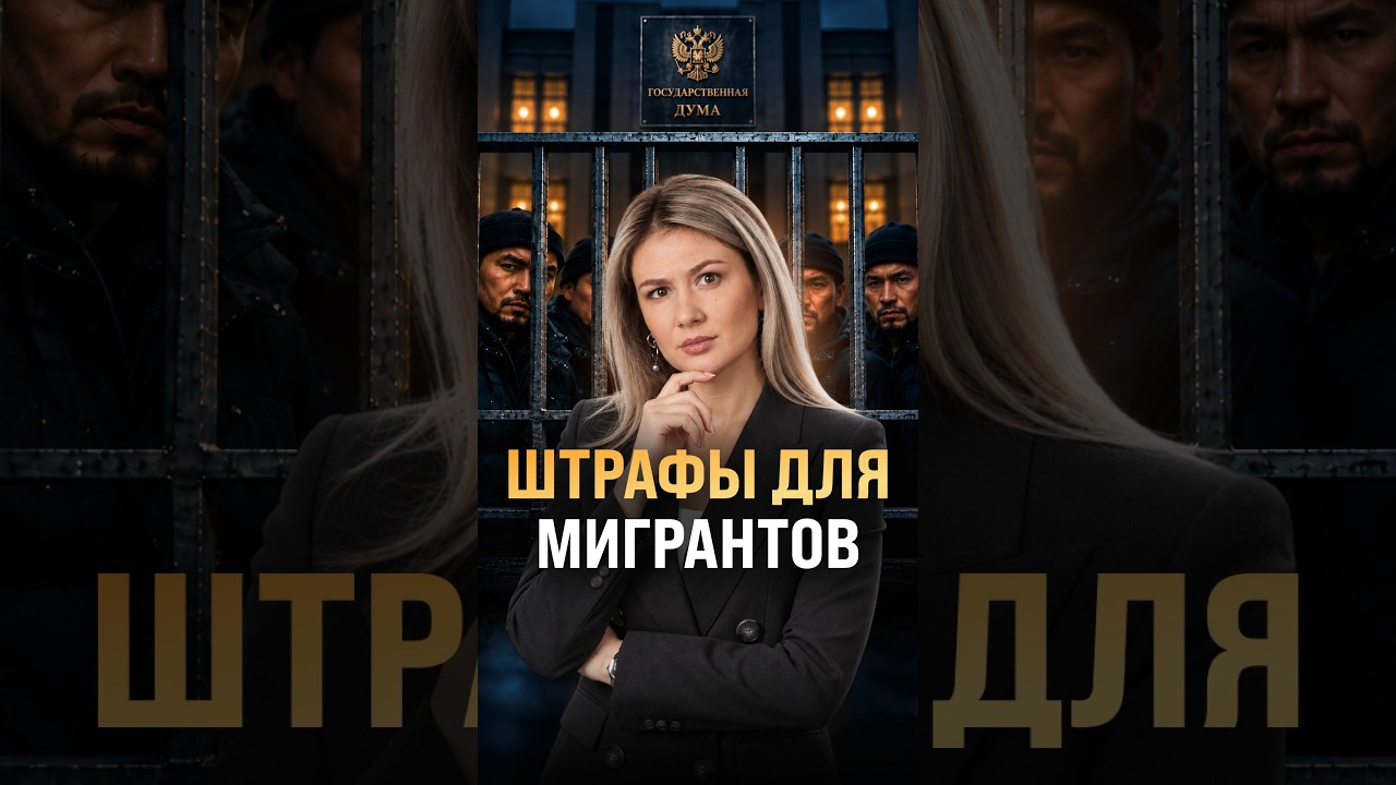 Новые штрафы для мигрантов с 3 ноября: что изменилось? #новыезаконы #investfuture
