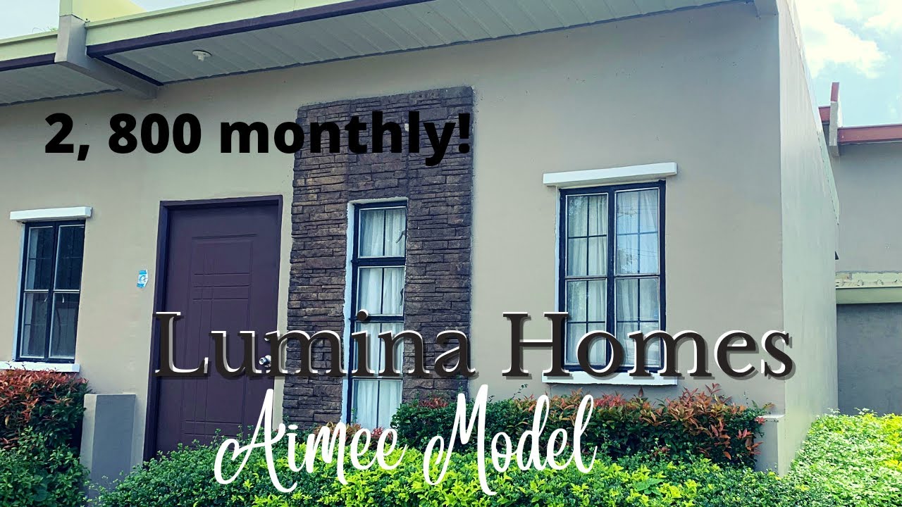 Lumina Homes Bauan II AIMEE BARE and MODEL UNIT TOUR II Updated Price