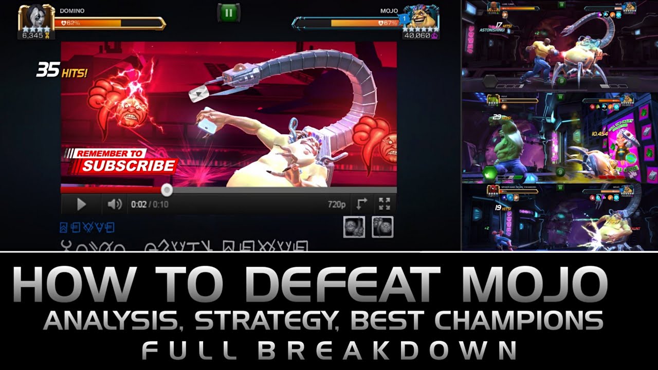 How to EASILY defeat Mojo (Uncollected) Fully breakdown - Marvel Contest of Champions