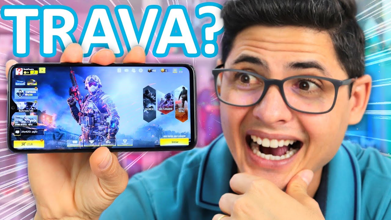 REDMI NOTE 8 PRO - TESTE de JOGOS PESADOS! CALL OF DUTY e FREE FIRE - gtJOGA