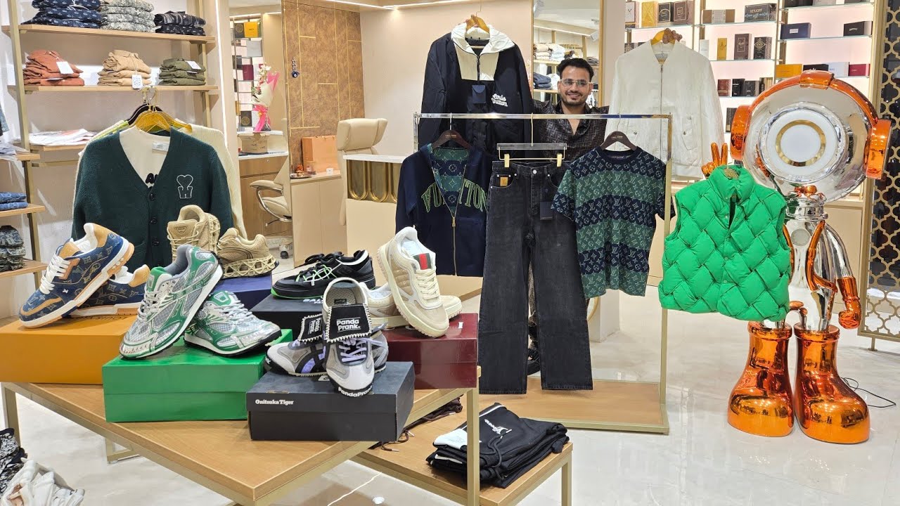 High end luxury winter clothes n Shoes || International brands || Best price || Gurgaon Emporio