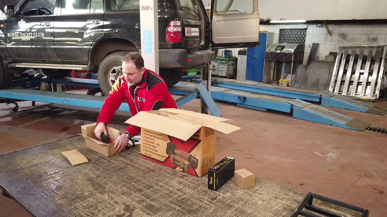 Лютая распаковка лебедки T-MAX! Обзор лебедки T-MAX!