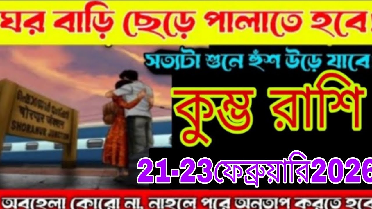 ঘর ভাঙবে নাকি? 😱সম্পর্কে বড় ঝড়! ⚠️এখনই সাবধান! 🚨সত্য জানলে চমক! 😳কুম্ভ বড় সংকেত! 🔥#kumbh #up 