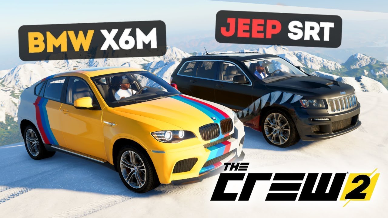 BMW X6M ПРОТИВ JEEP GRAND CHEROKEE SRT! КТО КРУЧЕ? - THE CREW 2