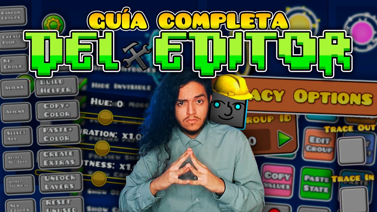 ¡GUÍA COMPLETA del EDITOR de GEOMETRY DASH! (+ ejemplos!) / 2.2081