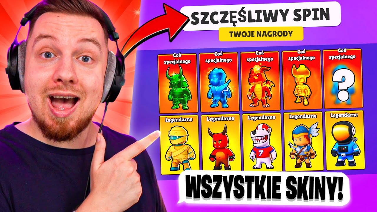Wszystkie COŚ SPECJALNEGO i LEGENDY w Stumble Guys! (RIP 1000zł!)