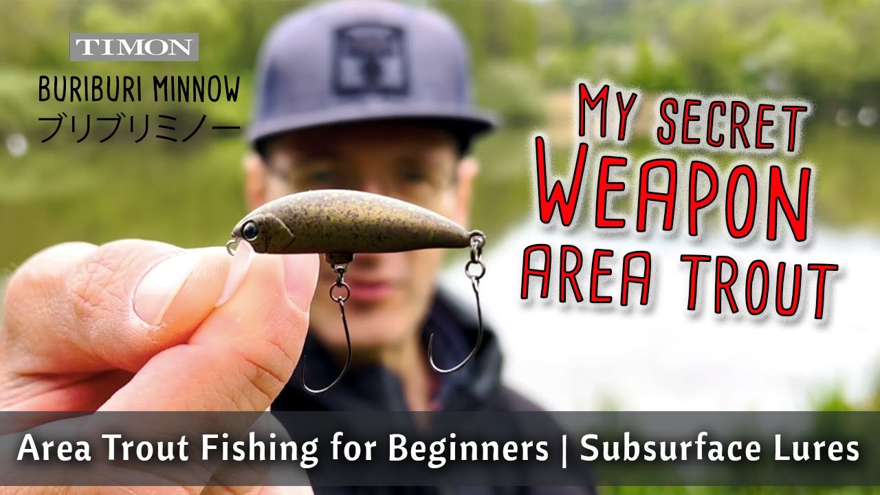 AREA TROUT with Trending Fishing Lures | Jackall Timon BURIBURI Minnow Field Testing