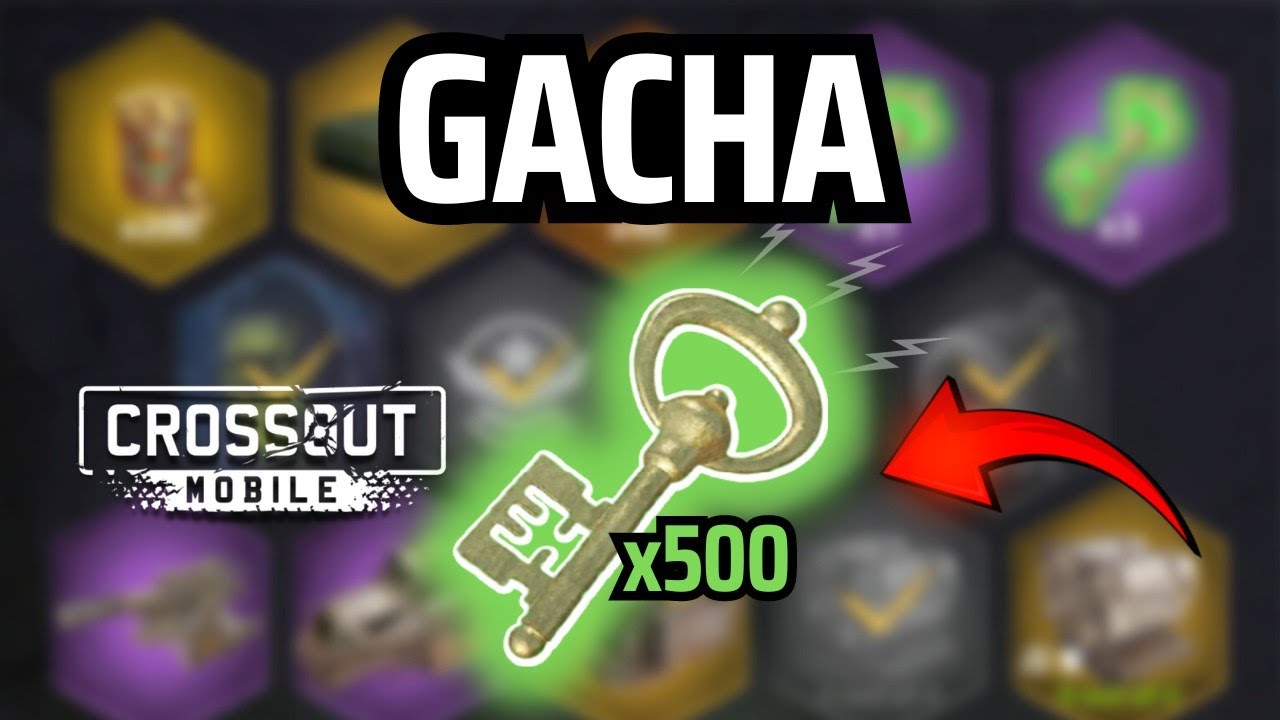 Opening 500x GACHA in Legacy of the Wasteland Event • Crossout Mobile