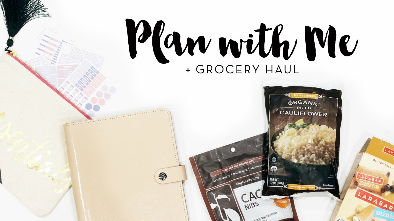 Plan With Me! | May (+ Grocery Haul)
