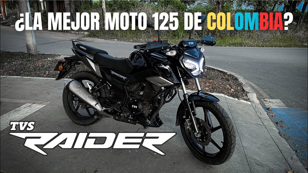 ¿LA MEJOR MOTO 125 DE COLOMBIA? 🇨🇴🔥- REVIEW Y PRUEBA DE MANEJO TVS RAIDER 125