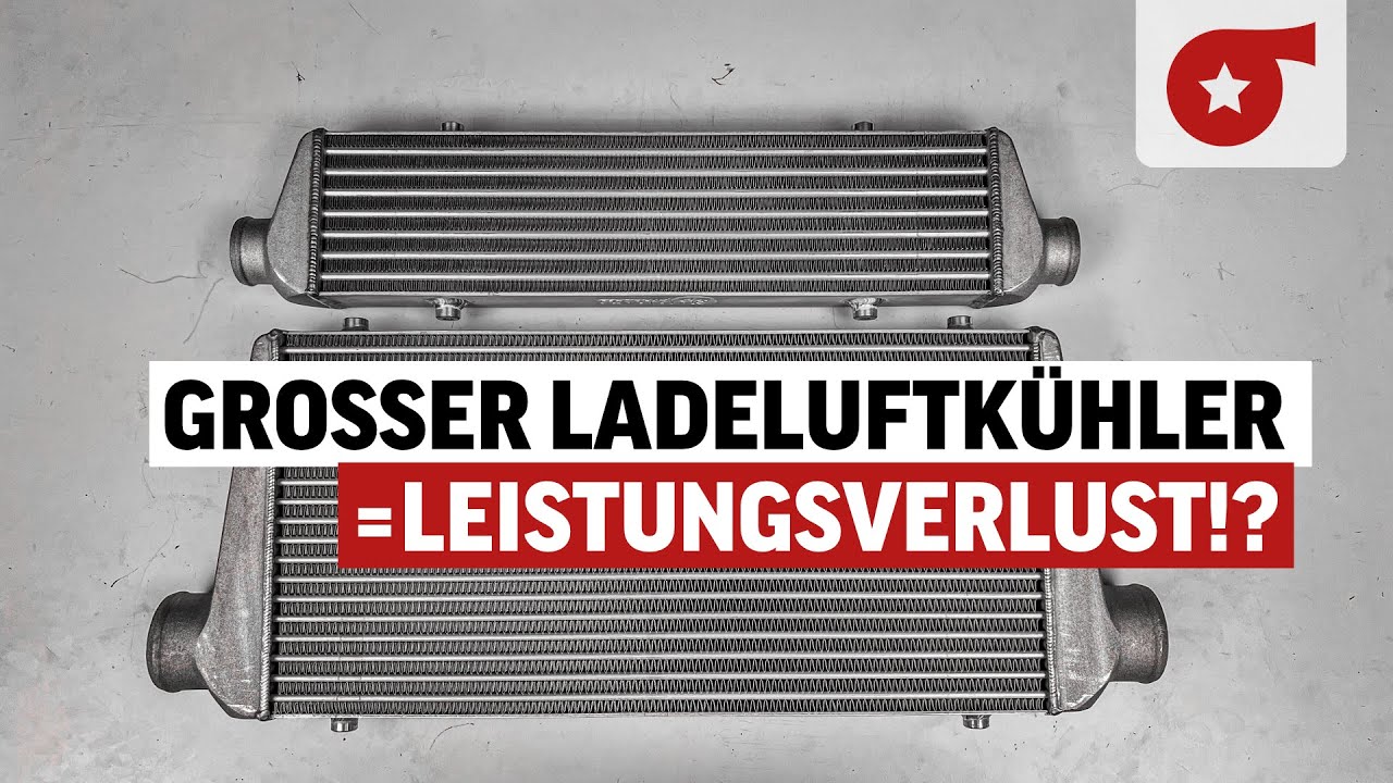 Zu großer Ladeluftkühler = weniger Leistung & Ansprechverhalten? | Volumen vs. Fläche vs. Effizienz