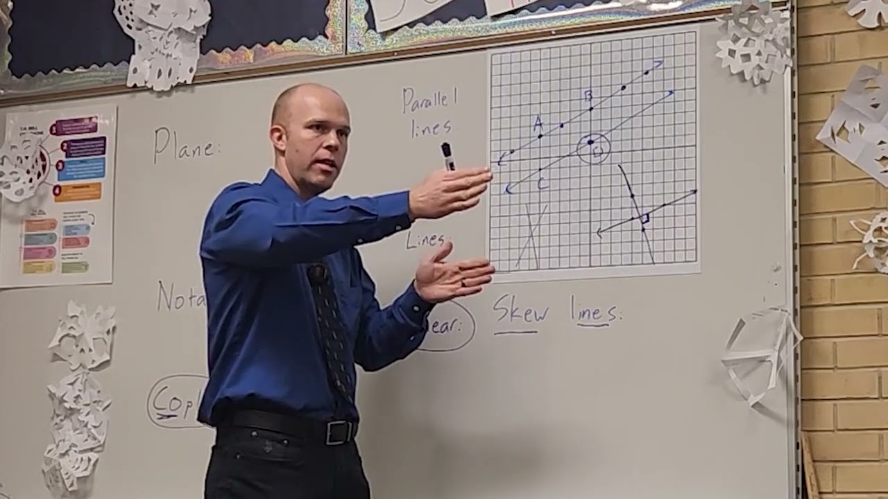 10-1 Vocabulary for lines, planes, and angles