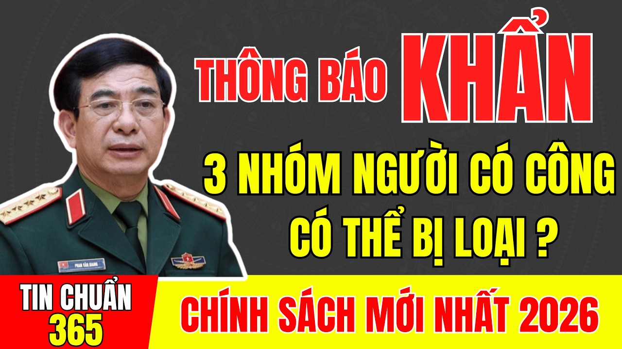 THÔNG BÁO KHẨN 2026: 3 NHÓM NGƯỜI CÓ CÔNG CÓ THỂ BỊ LOẠI KHỎI DANH SÁCH HƯỞNG TRỢ CẤP? #tintuc #ccb