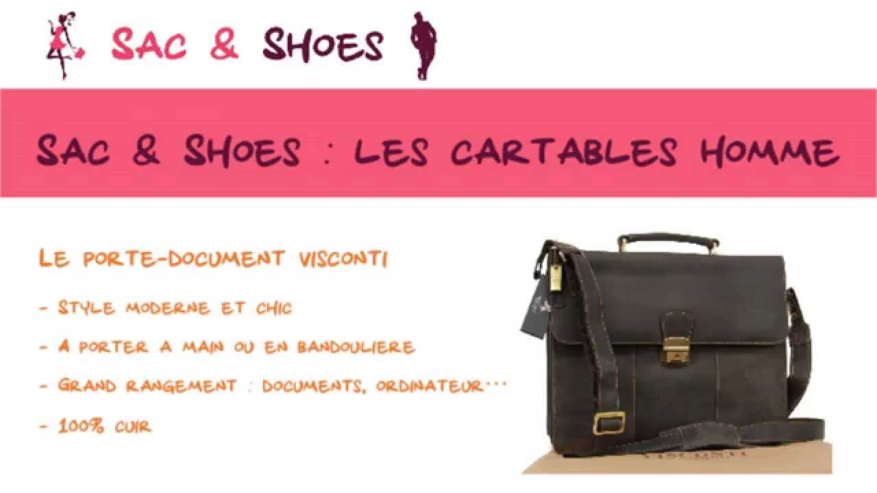 Acheter un cartable homme pas cher avec Sac Shoes