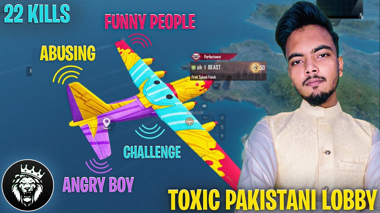 Toxic Pakistani Lobby / 22 Kills - PUBG MOBILE