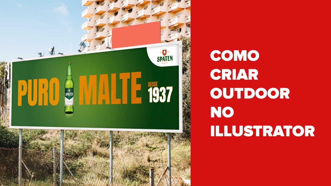 COMO FAZER UM OUTDOOR NO ILLUSTRATOR