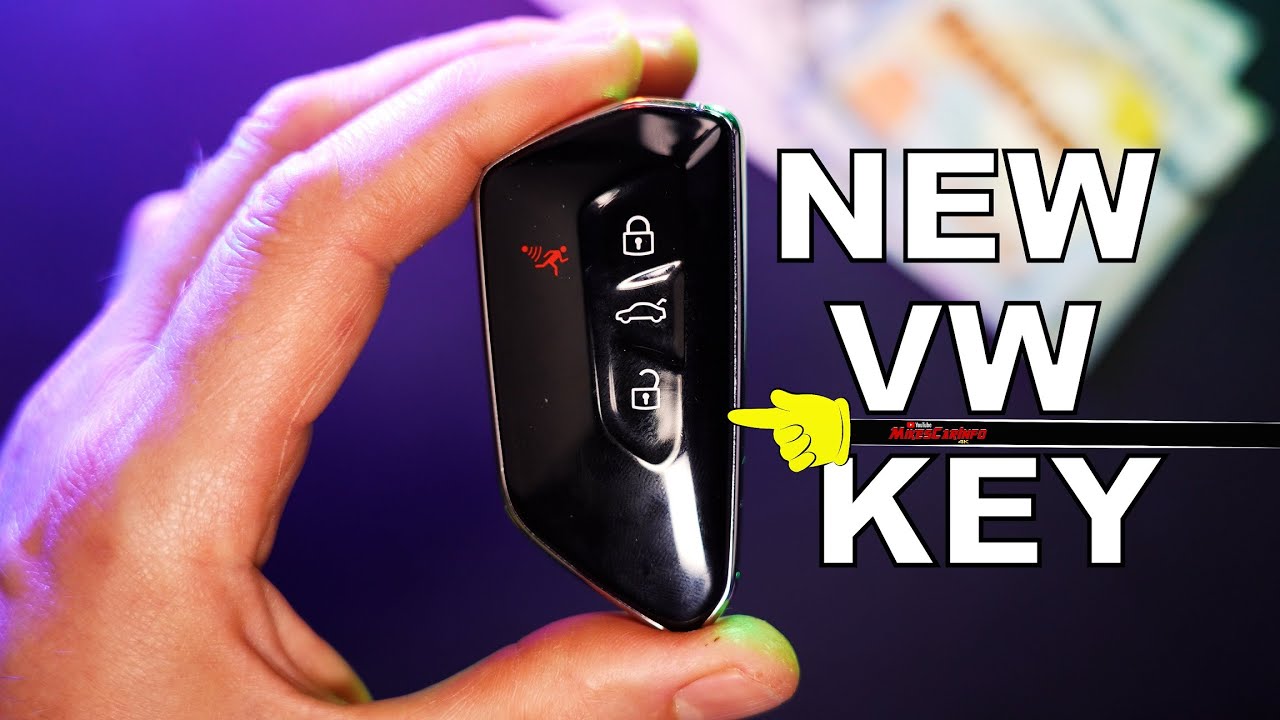 Volkswagen Key Fob VW -- How to Change Battery