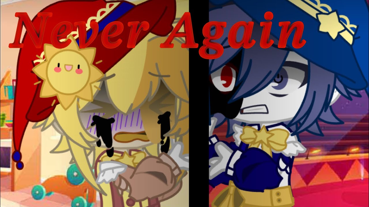 Never Again[]S.A.M.S AU[]Sundrop and Moondrop[]Angst[]Video idea by @Ilovemenallyruinedcharactors