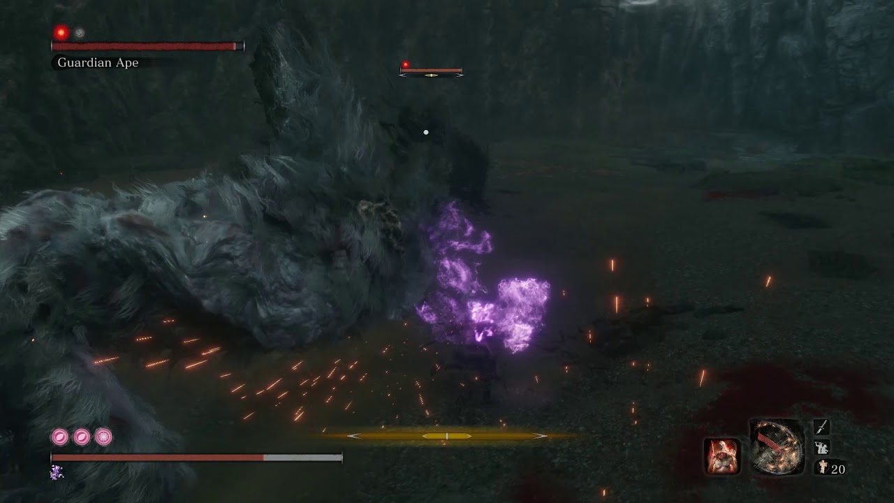 Sekiro - Double Guardian Ape/Ape 2.0 | easy strategy | cheese