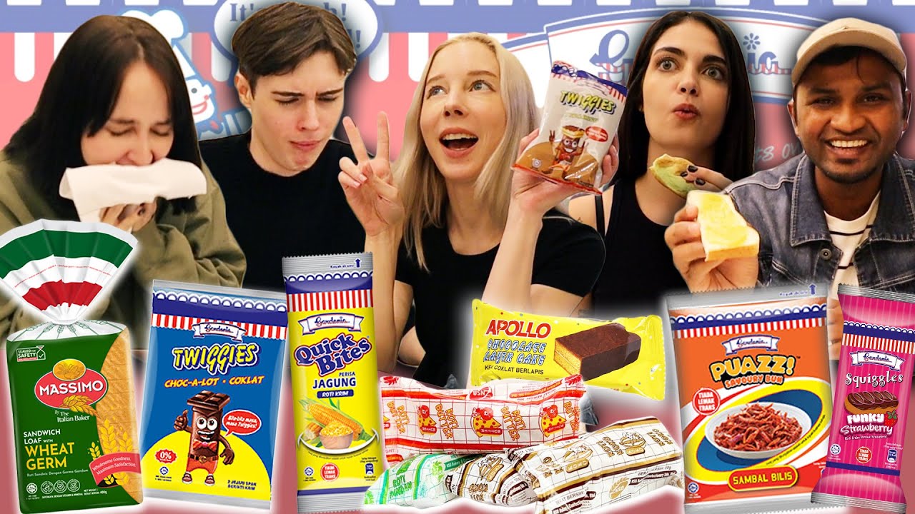 Foreigners Try Malaysia&rsquo;s Breads & Pastries 🇲🇾🍞🥖