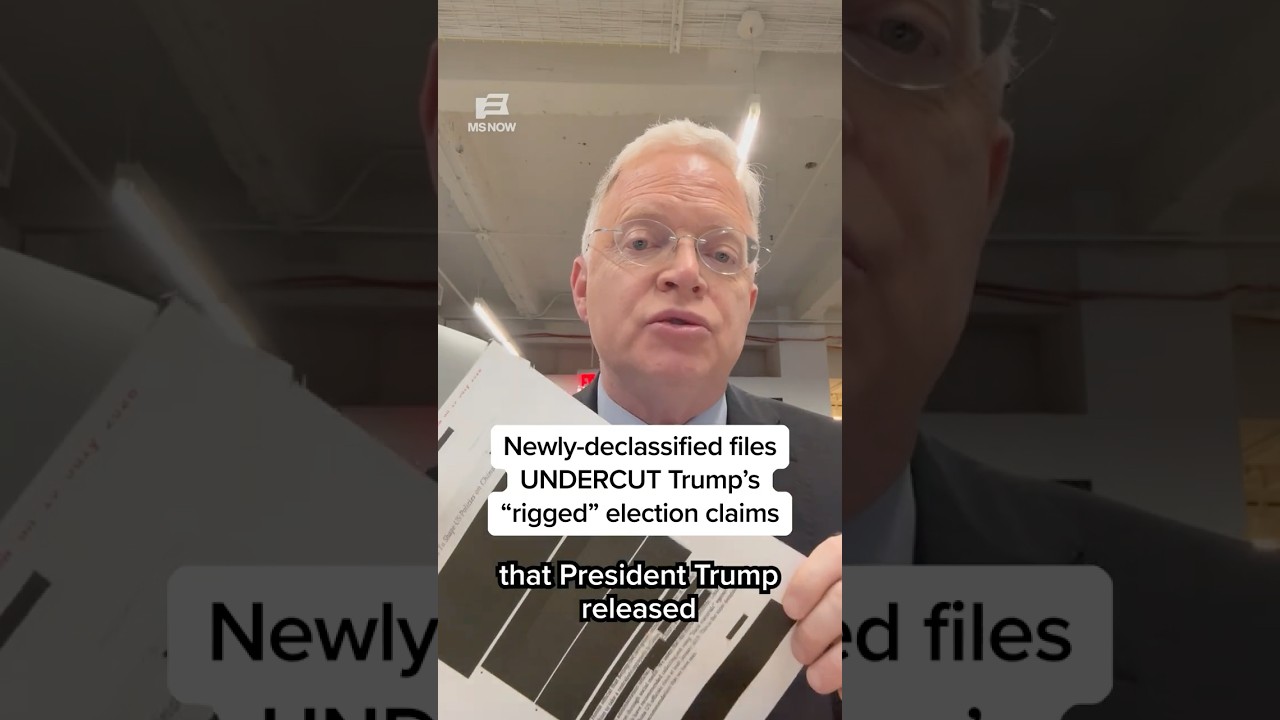 Newly-declassified files UNDERCUT Trump&rsquo;s 'rigged election claims'