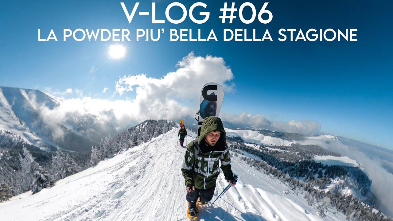 V-LOG #06 | LA POWDER PIU' BELLA DELLA STAGIONE - freeride su Cima Portule (Altopiano di Asiago)