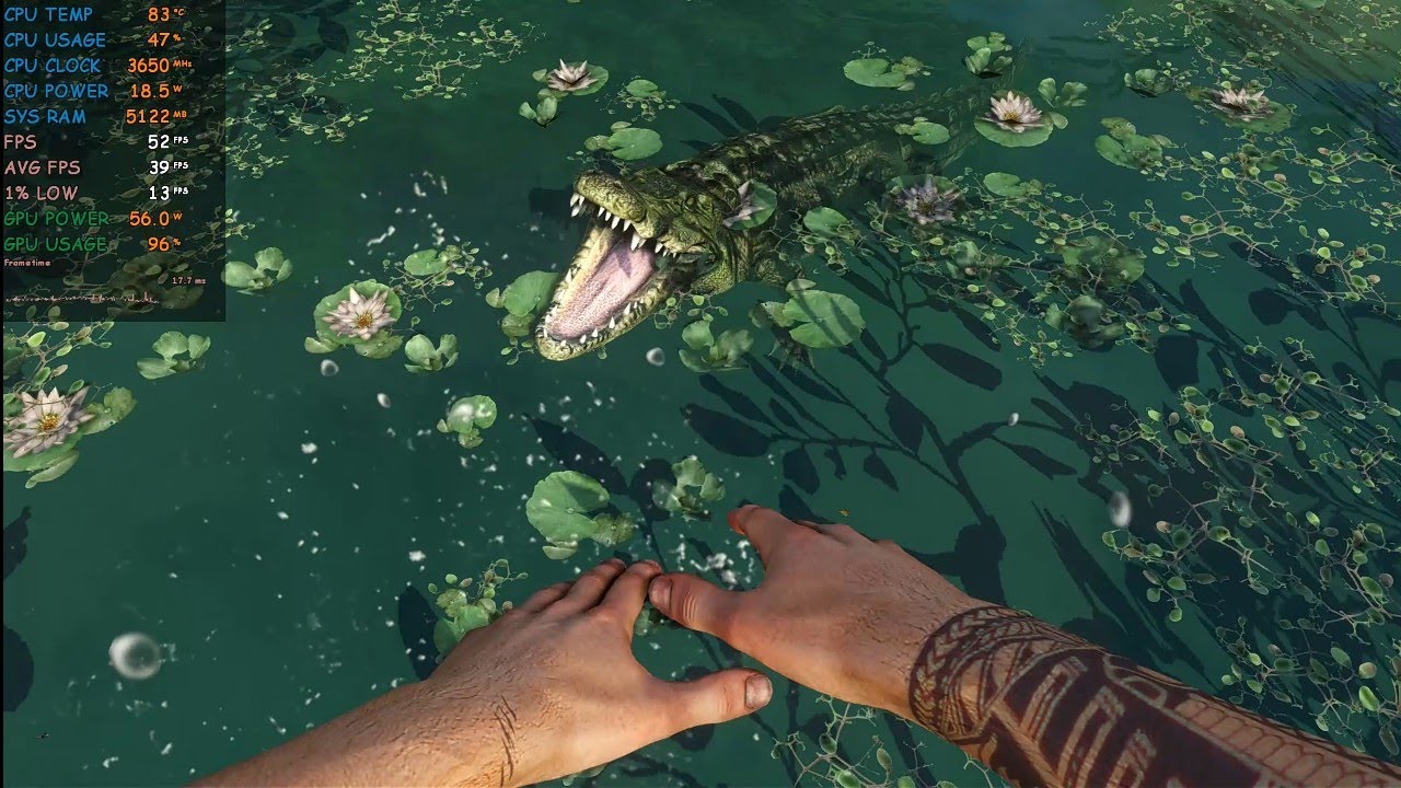 FAR CRY 3 - GTX 1650 - RYZEN 5-5600H - ALL SETTINGS