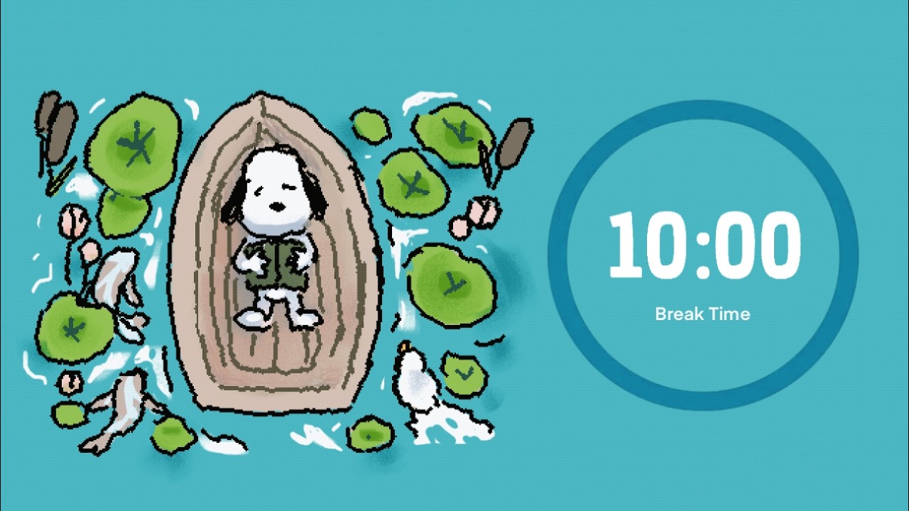 Study With Me | Pomodoro Timer 40/10 x3 Calming Pond, No Mid Ads
