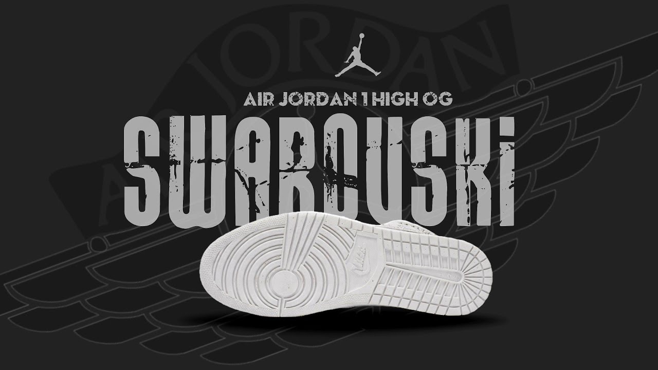 Air Jordan 1 High OG x Swarovski Vast Grey 2026 | Информация о релизе и обзор дизайна