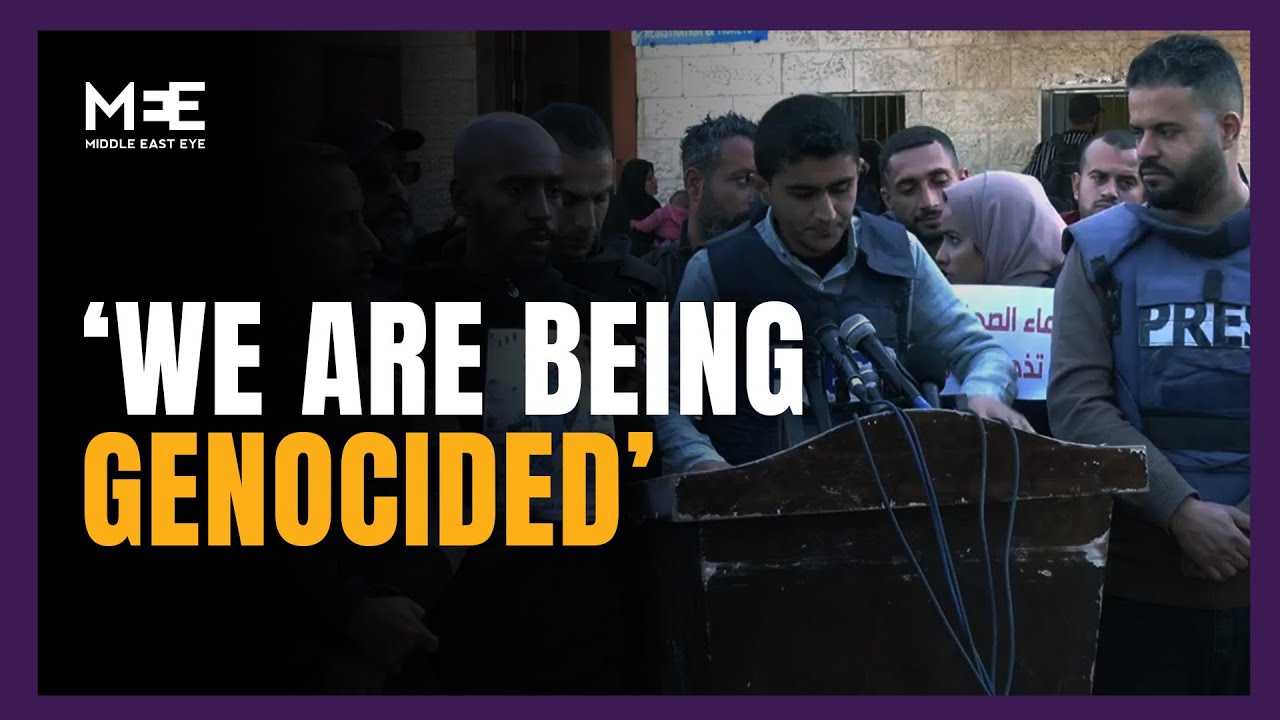 Palestinian journalists in Gaza: &lsquo;We have been let down by international media&rsquo;