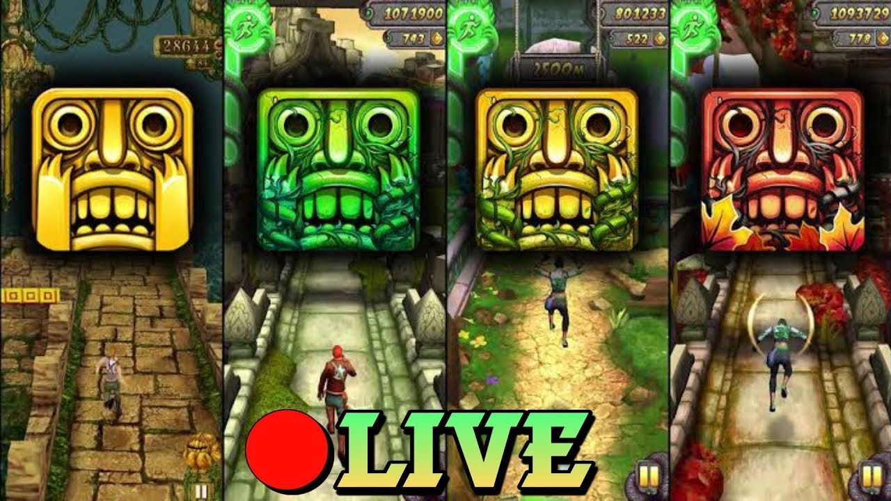 Temple Run 2 Live Gameplay | Endless Running | Live Stream 🔴