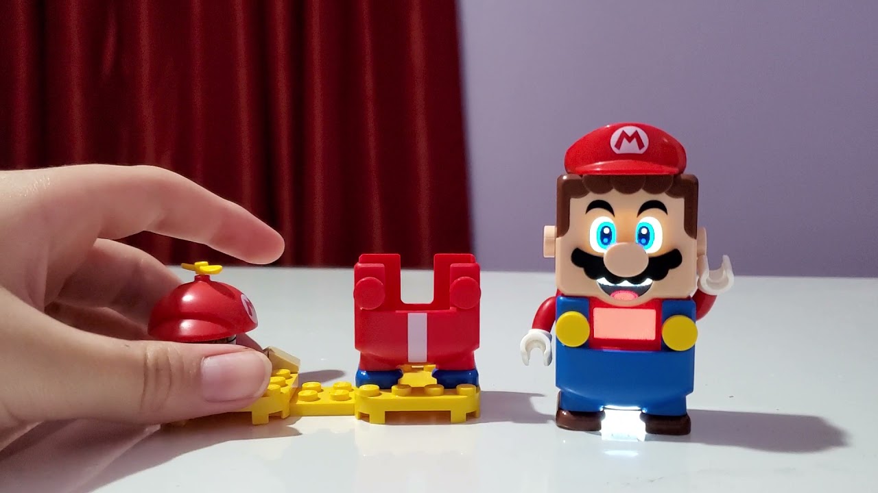 Lego Super Mario Propeller Mario Power-Up Pack Set Review!- Dimitendo (LUIGI LEAKED ON AMAZON JPN?!)