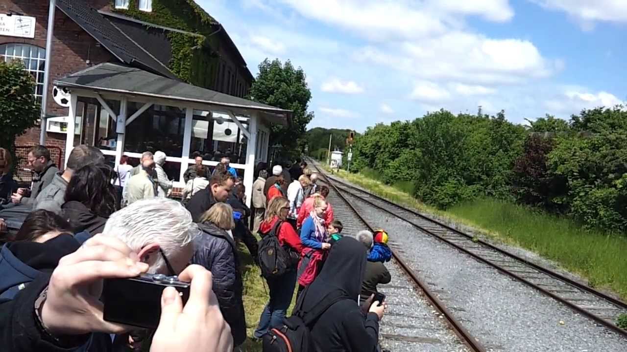 Einfahrt des Sonderzuges WLE in Sendenhorst