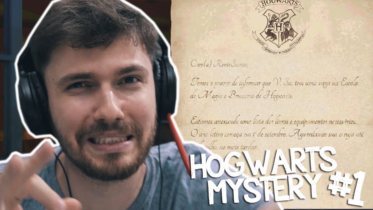 MINHA CARTA DE HOGWARTS CHEGOU | Hogwarts Mystery #1