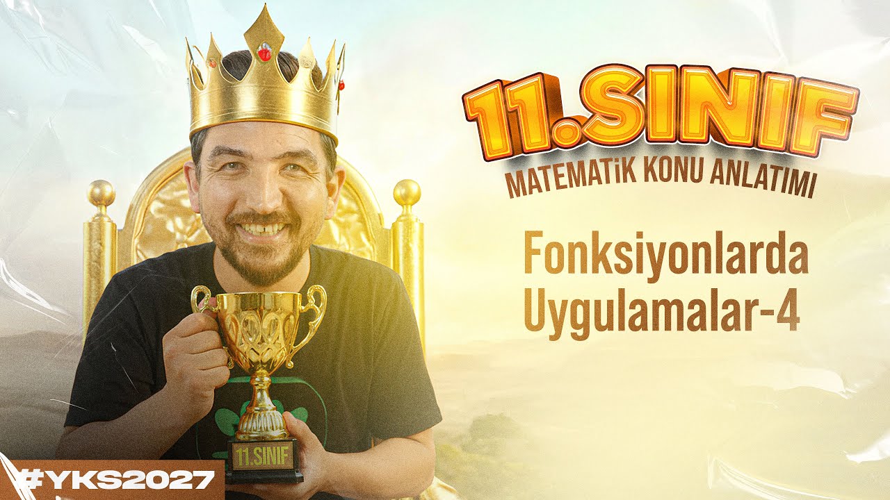 11. Sınıf Matematik Konu Anlatımı | Fonksiyonlarda Uygulamalar-4 | İlyas Güneş