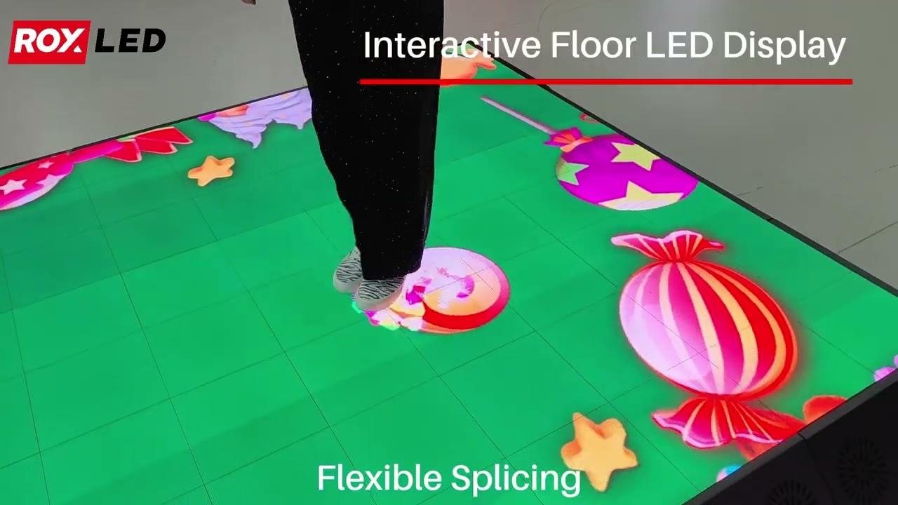 Interactive Floor LED Display | Step on Stunning Digital Floors