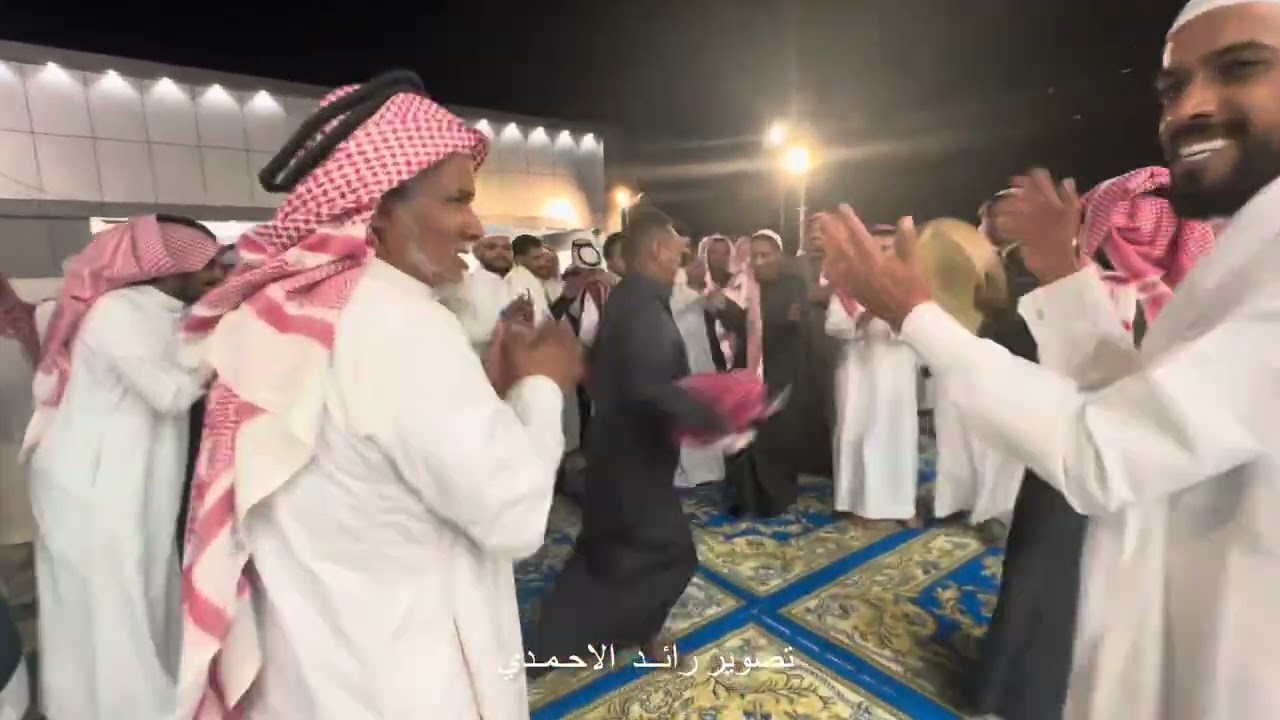 كامل لعب بدواني بحفل أ. محمد صالح الحجيلي الحربي  بمناسبة زواج ابنيه اكرم ومشعل . تصوير رائد الاحمدي