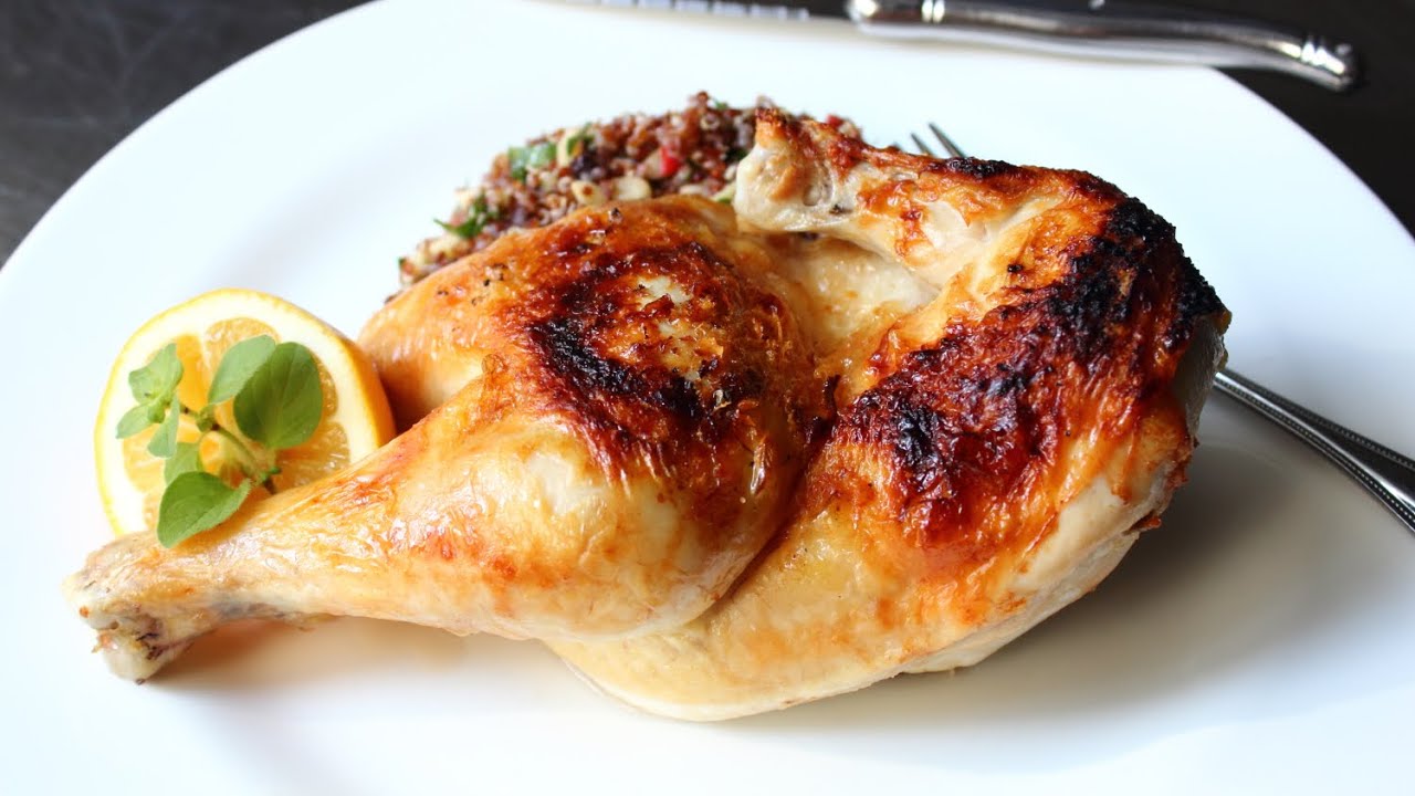 Broiled Chicken - How to Grill Chicken in the Oven