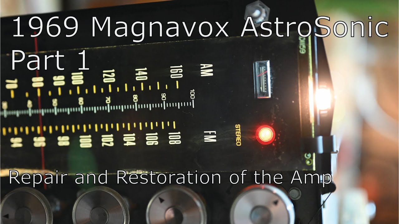 1969 Magnavox AstroSonic Console Stereo restoration Part 1