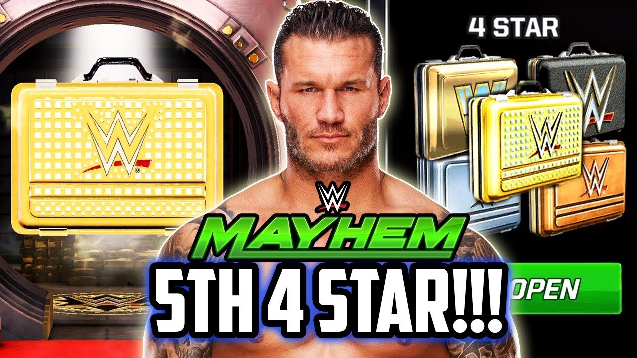 НОВЫЙ ЧЕТЫРЕХЗВЕЗДНЫЙ СУПЕРЗВЕЗД WWE MAYHEM! ОТКРЫТИЕ ДОБЫЧИ ЗА 4 ЗВЕЗДЫ И МНОГОЕ ДРУГОЕ!!!