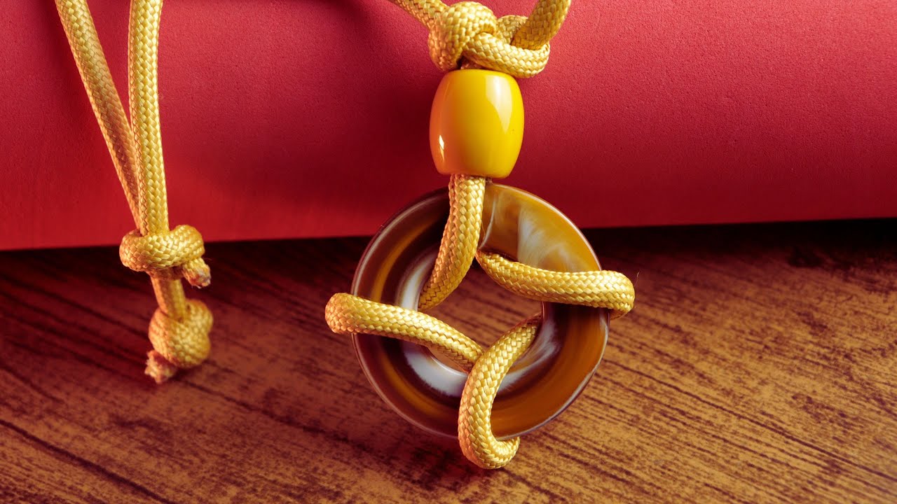 Colar Elegante com argola e corda náutica | Colar de corda | Colar longo ajustável